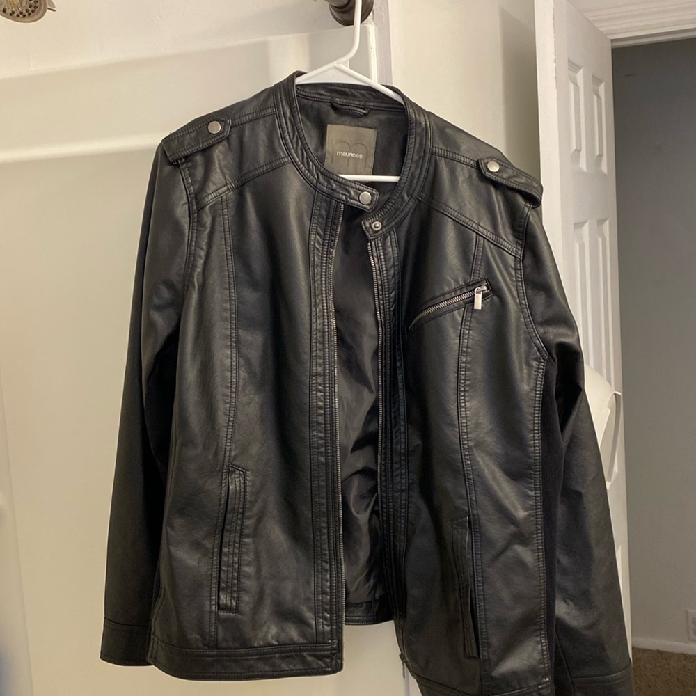 Maurice’s Faux Black Leather Jacket 🧥